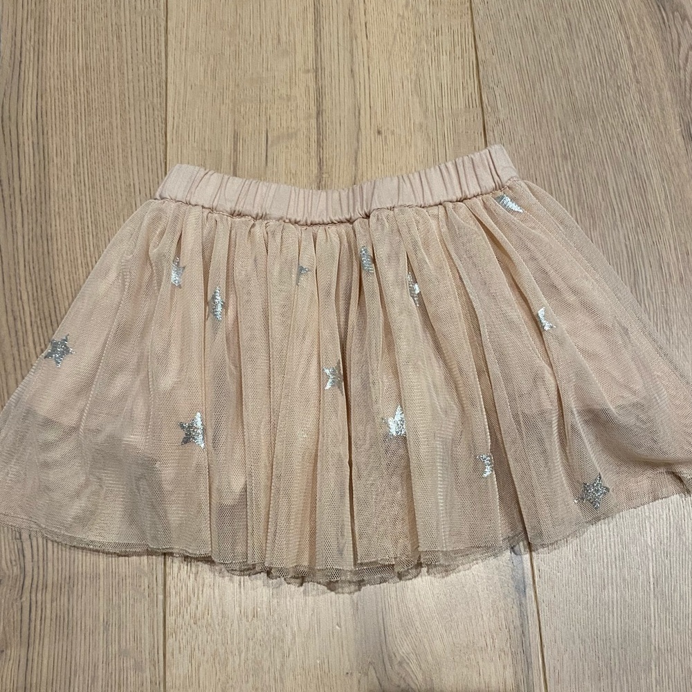 Stella McCartney Kids Blush/ Dusty Rose Foil Star